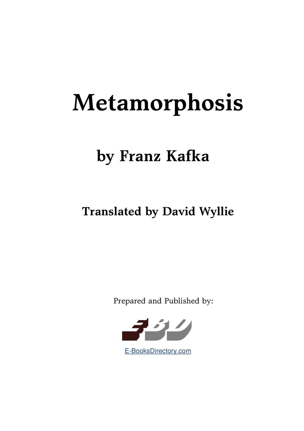Metamorphosis